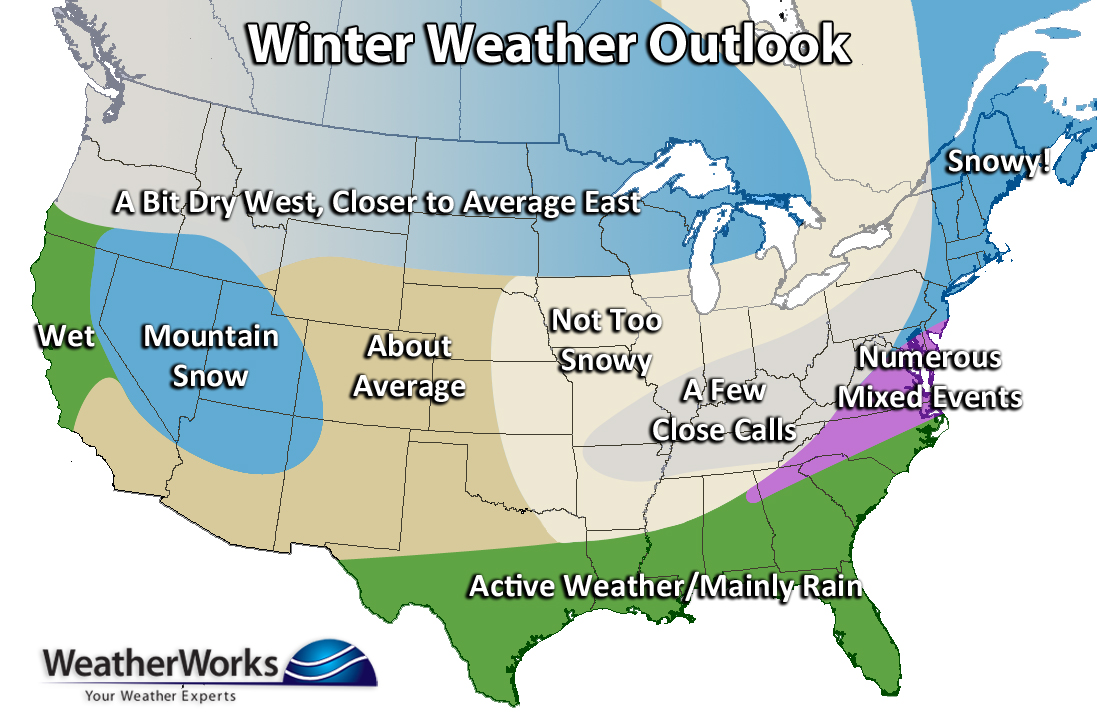 2018 - 2019 Winter Forecast | WeatherWorks